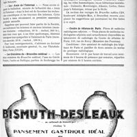 2538 - Page VII-2515 - Dernières nouvelles. Faculté de médecine de Lille / «Les «Amis de l’Internat » / Les Croisières du « Bruxelles médical » / Centre de réforme de Paris