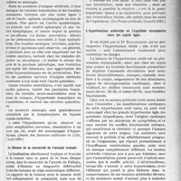 2574 - Page 2537 - Partie scientifique. L'Actualité Scientifique. La Presse. Cancer et traumatisme [(Journ. de médecine de Bordeaux, 10 avril 1929)] / Paludisme et complications nerveuses [(Journ. des Sciences médicales de Lille, 7 avril 1929)] / Le fibrome de la concavité de l’arcade crurale [(La Presse médicale, 13 avril 1929)] / L’hypertension artérielle et l’équilibre circulatoire chez les sujets âgés [(La Médecine, mars 1929)]