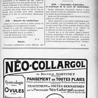 2620 - Page LIII-2565 - Correspondance. Questions médico-militaires. Périodes d’exercice / Retraite du combattant / Formalités d’obtention et avantages de la carte de combattant