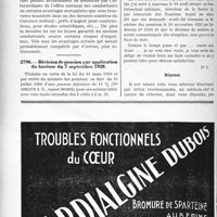 2621 - Page 2566-LIV - Correspondance. Questions médico-militaires. Formalités d’obtention et avantages de la carte de combattant / Révision de pension par application du barème du 7 septembre 1928