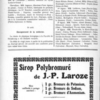 2691 - Page 2636-VIII - A travers l’officiel. Légion d’honneur / Enseignement de la médecine / Récompenses honorifiques pour soins donnés aux gendarmes