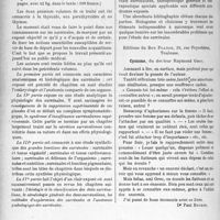 2723 - Page 2668 - Partie scientifique. L'Actualité Scientifique. Les Livres. Traité d’endocrinologie. Glandes surrénales et organes chromaffines, par Professeurs M. Lucien et J. Parisot, Dr G. Richard, G. Doin et Cie, éditeurs, Paris / Cynisme, du Docteur Raymond Groc, éditions du Bon Plaisir, Toulouse