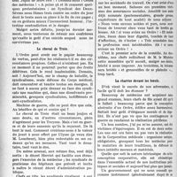 2729 - Page 2674 - Partie professionnelle, Hygiène, Assistance, Mutualité, Intérêts corporatifs, Variétés. Travaux Originaux. Chronique de la mutualité. L’ordre des médecins contre le syndicat. Les grenouilles demandent un roi / Le cheval de Troie / L’art de brider la bécasse / La charrue devant les boeufs