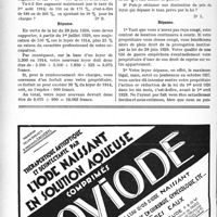 2751 - Page 2696-LXIV - Correspondance. Accidents. Rachat de la rente d’un accidenté du travail / Baux et Locations. Montant du loyer prorogé / Droit à la prorogation. Taux limite du loyer