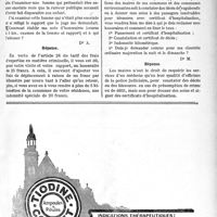 2752 - Page LXV-2697 - Correspondance. Baux et Locations. Droit à la prorogation. Taux limite du loyer / Médecine légale. Honoraires d’expertise médico-légale / Réquisitions par des maires