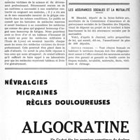 2760 - Page IX-2705 - Au sujet du Livre d'Or du Corps médical français / Les assurances sociales et la mutualité