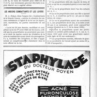 2764 - Page XIII-2709 - Comment procéder pour obtenir la retraite mutualiste du combattant / Les anciens combattants et les loyers