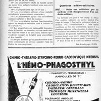 2765 - Page 2710-XIV - Les anciens combattants et les loyers / Correspondance. Questions médico-militaires. Soins aux militaires par un médecin civil. Remplacement d’un médecin militaire