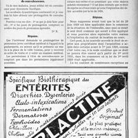 2814 - Page LIX-2759 - Correspondance. Questions médico-militaires. Prorogation de validité de la carte de surclassement 1928-29 / Prorogation de permission de convalescence / Baux et Locations. Droit de reprise du propriétaire