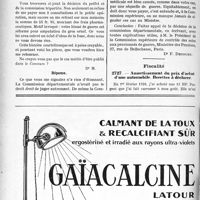 2819 - Page 2764-LXIV - Correspondance. Application du Tarif Maginot. Droit et équité / Fiscalité. Amortissement du prix d’achat d’une automobile. Recettes à déclarer