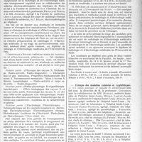 2866 - Page 2811 - Partie professionnelle, Hygiène, Assistance, Mutualité, Intérêts corporatifs. Variétés. Faculté de médecine de Paris. Enseignement et actes de la Faculté