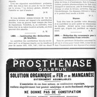 2871 - Page 2816-XLVIII - Correspondance. Fiscalité. Impôts sur deux automobiles ne circulant pas simultanément / Déduction des réparations / Justification des déclarations de bénéfices / Déduction des versements pour la constitution d’une retraite