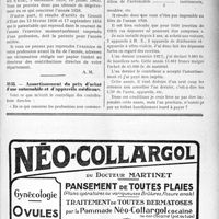 2874 - Page LI-2819 - Correspondance. Fiscalité. Conditions d’exemption de la patente / Amortissement du prix d’achat d’une automobile et d’appareils médicaux