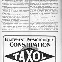 2876 - Page LIII-2821 - Correspondance. Fiscalité. Base de la patente lorsque le local est occupé par plusieurs personnes / Contribution personnelle-mobilière et patente / Calcul de la patente