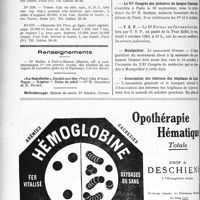 2885 - Page 2830-VI - Demandes et offres / Renseignements / Dernières nouvelles. Nécrologie [professeur Ardin-Delteil] / Le VIe Congrès des pédiatres de langue française / T. S. F / Montpellier / Association des internes des hôpitaux de Lyon