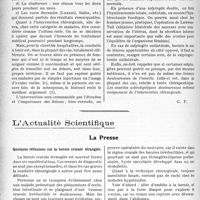 2903 - Page 2848 - Partie scientifique. Travaux Originaux. La thérapeutique au goût du jour. Comment concevoir le traitement des salpingites / L'Actualité Scientifique. La Presse. Quelques réflexions sur la hernie crurale étranglée [(L’Hôpital, avril 1929)]