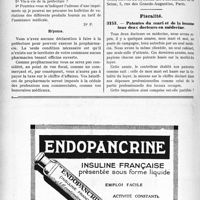 2939 - Page 2884-LVI - Correspondance. Propharmacie. Ouverture d’un cabinet de propharmacien / Fiscalité. Patentes du mari et de la femme tous deux Docteurs en médecine
