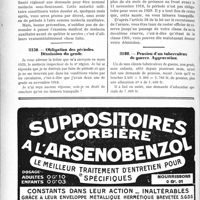 2995 - Page 2940-LII - Correspondance. Questions médico-militaires. Promotion d’un médecin auxiliaire au grade de médecin sous-lieutenant / Obligation des périodes. Démission du grade / Pension d’un tuberculeux de guerre. Aggravation