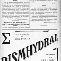 3098 - Page LV-3003 - Correspondance. Application du Tarif Fallières. Epluchage et suture de plaies multiples superficielles des doigts / Application du Tarif Maginot. Ponction de la plèvre avec injection d’azote