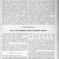 3128 - Page 3033 - Partie scientifique. Travaux Originaux. Clinique médicale. Les abcès du poumon et leur traitement par l'émétine, d'après une leçon de M. le professeur Brulé / Une loi de croissance dans la seconde enfance