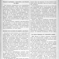 3135 - Page 3040 - Partie scientifique. L'actualité scientifique. La Presse. Tumeurs à myéloplaxes, consécutives à une fracture du radius. (Journ. de médecine de Bordeaux, 10 mai 1929) / Assistons-nous à la faillite des maladies « gravidiques » (Journ. de médecine de Bordeaux, 10 mai 1929) / Les formes hépatiques de l’endocardite maligne. (Gazette des hôpitaux, 15 mai 1929) / Résultats obtenus par la synthaline dans la cure du diabète sucré. (Lyon médical, 12 mai 1929)