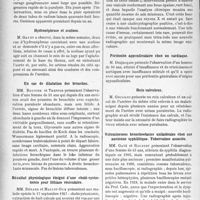 3141 - Page 3046 - Partie scientifique. L'actualité scientifique. Les Sociétés Savantes. Lyon. Société nationale de médecine et des sciences médicales. Epithélioma du conduit auditif externe / Hydronéphrose et scoliose / Un cas de dilatation des bronches / Résultat physiologique éloigné d’une cholé-cystostomie pour lithiase vésiculaire / Sur une cause rare d’erreur de la cholécystographie / Péritonite appendiculaire chez un cardiaque / Rein calculeux / Volumineuses bronchectasies unilatérales chez une ancienne syphilitique. Tuberculose associée