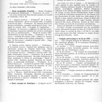 3173 - Page 3078 - Partie professionnelle, Hygiène, Assistance, Mutualité, Intérêts corporatifs, Variétés. Reportage professionnel. Nouvelles et Informations. Banquet américain / École municipale d’hygiène / Deux voyages en Amérique / Congrès prévus jusqu’à la fin de 1929