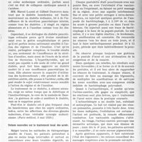 3214 - Page 3119 - Partie scientifique. L'actualité Scientifique. La Presse. Diabète et maladie de Basedow associés [(Paris médical, 4 mai 1929)] / Notions nouvelles sur le traitement local des acnés [(Le Bulletin médical, 27 avril 1929)]
