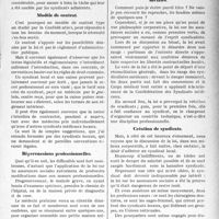 3222 - Page 3127 - Partie professionnelle, Hygiène, Assistance, Mutualité, Intérêts, corporatifs, Variétés. Le mouvement syndicaliste de l'année. Les défaillances médicales / Modèle de contrat / Répercussions professionnelles / Avantages de la loi sur les assurances sociales / Création de syndicats