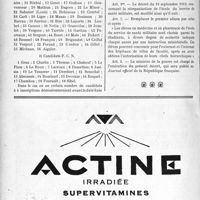 3255 - Page 3160-XII - A travers l'officiel. Service de santé militaire