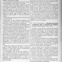 3280 - Page 3185 - Partie scientifique. L'actualité scientifique. Les Thèses. Laryngotomie intercrico-thyroidienne et trachéotomie, par Dr J. Wagner, Jouve et Cie, édit, Paris, 1929 / Les médecins et la loi du 9 avril 1898, par Dr du Plessis de Grenédan, Jouve et Cie, édit, Paris, 1929 / Chirurgie conservatrice et diathermie dans le traitement des salpingites, par Dr P. Grandperrin, Librairie Louis Arnette, Paris, 1929