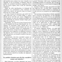3283 - Page 3188 - Partie professionnelle, Hygiène, Assistance, Mutualité, Intérêts corporatifs, Variétés. Travaux Originaux. Les dispositions du livre II du code du travail (Loi de huit heures et repos hebdomadaire) sont-elles applicables aux spécialistes dentaires ?. Quand le dentiste peut-il être considéré comme un commerçant ? / La prothèse dentaire peut-elle être considérée comme une industrie ?