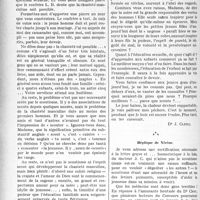 3289 - Page 3194 - Partie professionnelle, Hygiène, Assistance, Mutualité, Intérêts corporatifs, Variétés. Travaux Originaux. La question sexuelle. Réponses à Vérine [Dr J. Clerc] / Réplique de Vérine [Vérine]