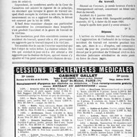 3313 - Page 3218-LXVI - Correspondance. Accidents. L’insolation est-elle un accident du travail ? / Délai de révision d’un accident du travail