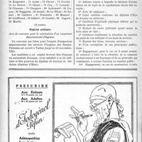 3321 - Page 3226-X - A travers l'officiel. Service de santé de la marine / Hygiène publique