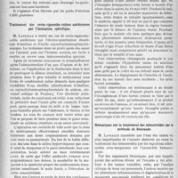 3347 - Page 3252 - Partie scientifique. L'Actualité Scientifique. Les Sociétés Savantes. Toulouse. Société de médecine, chirurgie et pharmacie. Pannus fibrome du mésentère / Traitement des recto-sigmoido-colites amibiennes par l’ionisation spécifique / Réduction en masse spontanée d’une hernie crurale étranglée / Remarques sur le traitement des hémorroïdes par la méthode de Bensaude