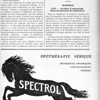 3374 - Page LIX-3279 - Soins d'urgence aux victimes d’accident d'auto / Correspondance. Accidents. Accident d’automobile. Refus de paiement des honoraires [Dr Paul Boudin]