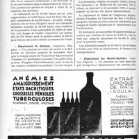 3387 - Page 3292-VIII - Dernières nouvelles. Département de Seine-et-Oise / Département du Calvados / Département des Hautes-Pyrénées