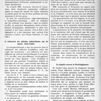 3412 - Page 3317 - Partie scientifique. L'Actualité Scientifique. La Presse. La question du degré de purification des préparations d’insuline [(La presse médicale, 12 juin 1929)] / Les constitutions dermopathiques [(La Presse médicale, 17 juin 1929)] / Le traitement des adénites tuberculeuses par les rayons ultra-violets [(Le Bulletin médical, 15 juin 1929)] / La pleurésie séro-fibrineuse de la scarlatine [(Gaz. hebd. des sciences méd. de Bordeaux, 2 juin 1929)] / La maladie osseuse de Recklinghausen [(Le Bulletin médical, 1er juin 1929)]