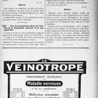 3454 - Page LXXI-3359 - Correspondance. Baux et Locations. Demande de réduction du loyer / Pas de prorogation dans les localités où la législation spéciale n’est pas applicable