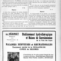 3608 - Page LXXIII-3513 - Correspondance. Baux et Locations. Prorogation. Formalités à remplir / Accidents du travail. Droits de la veuve d’un rentier du travail d’avant la guerre / Hernie accident. Refus d’opération