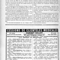 3609 - Page 3514-LXXIV - Correspondance. Accidents du travail. Hernie accident. Refus d’opération / Accident survenu à la femme d’un commerçant employée par son mari
