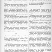 3637 - Page 3542 - Partie scientifique. Travaux Originaux. La clinique au gout du jour. Les Enfants troppetits