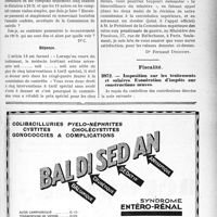 3676 - Page LXV-3581 - Correspondance. Application du Tarif Maginot. N’oublions pas de "donner l'avis" prescrit par l’article 18 / Fiscalité. Imposition sur les traitements et salaires. Exonération d’impôts sur constructions neuves