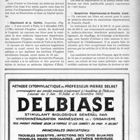 3688 - Page IX-3593 - Dernières nouvelles. Département de la Mayenne / Département de la Corrèze / Sanatorium départemental de Ponteils (Gard)
