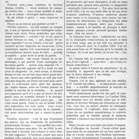 3702 - Page 3607 - Partie scientifique. Travaux Originaux. Sur une méningite tuberculeuse guérie [Dr. Camescasse]