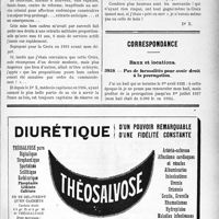 3752 - Page LXIX-3657 - L'avancement et les décorations des médecins de réserve / Correspondance. Baux et locations. Pas de formalités pour avoir droit à la prorogation