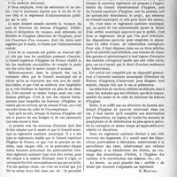 3806 - Page 3711 - Partie professionnelle, Hygiène, Assistance, Mutualité, Intérêts corporatifs, Variétés. Travaux Originaux. Hygiène publique. Comment créer un Bureau municipal d’Hygiène [R. Martial]