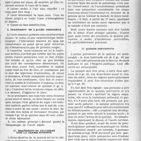 3862 - Page 3765 - Partie scientifique. Travaux Originaux. La thérapeutique au gout du jour. Comment il faut traiter un paludéen. Traitement d'attaque / Traitement de l’accès pernicieux / Traitement du paludisme chez la femme enceinte / Quinine préventive