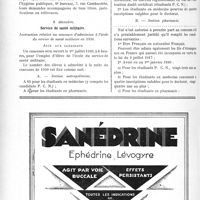 3915 - Page 3816-VIII - A travers l’officiel. Hygiène publique / Service de santé militaire